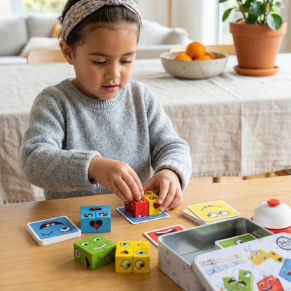 Face Puzzle Cube Game