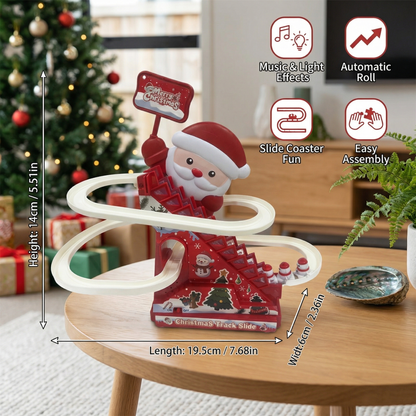 Santa Claus Slide Roller Coaster Fun