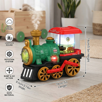 Smart Kids Steam Train with Real Steam