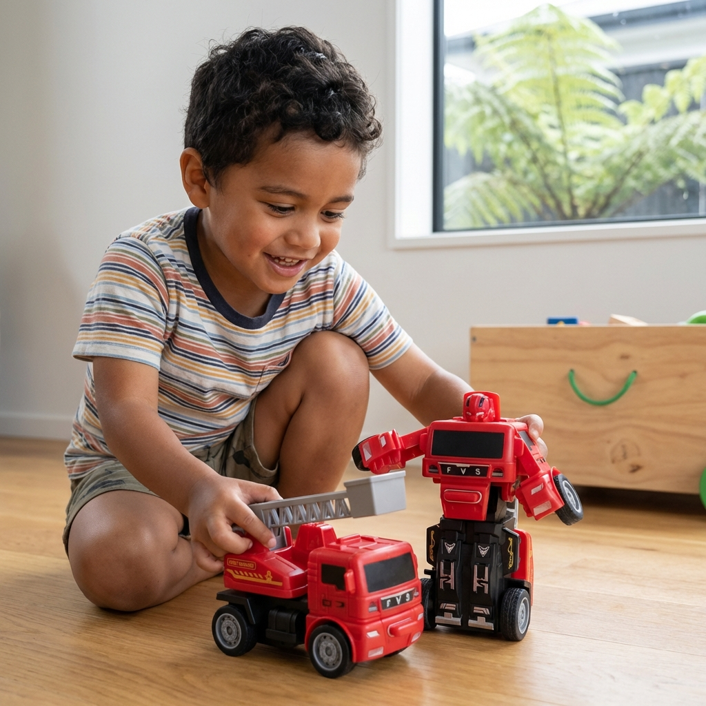 Transformer Truck Toy for Kids