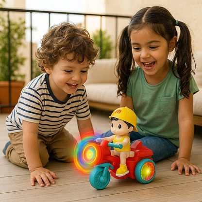 Glowing Musical Kids Stunt Roller Toy