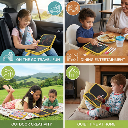Portable Reusable Coloring Book for Children