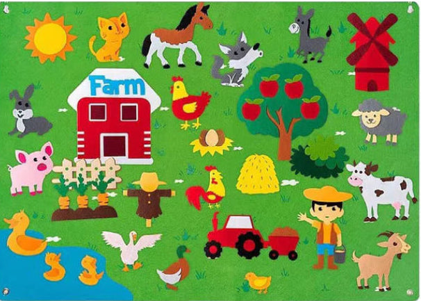 Montessori Felt Worlds