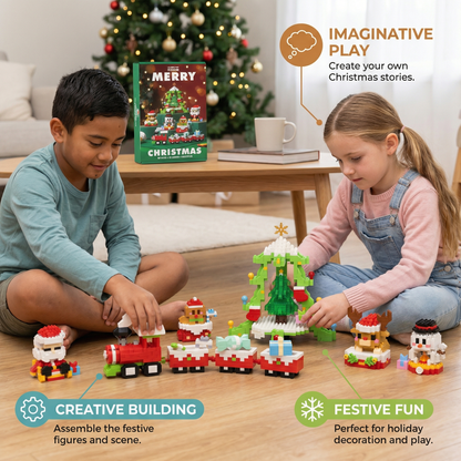 Creative Building Block Christmas Figures – Fun for the Whole Family