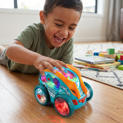 Glowing Tumble Car Toy
