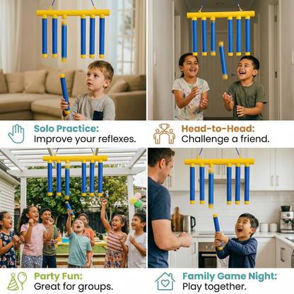 Falling Sticks Kids Reaction Game
