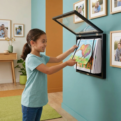 Picture Frame – Holds Up to 150 Drawings