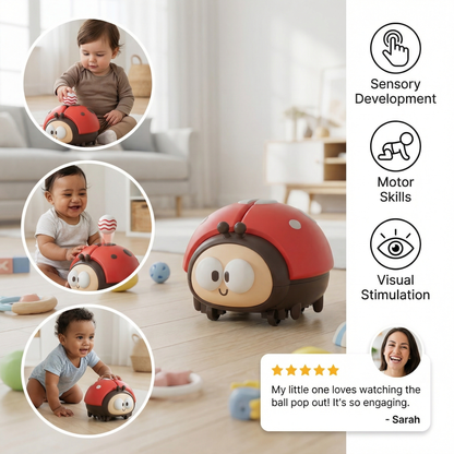 Ladybug Balloon Toy for Babies