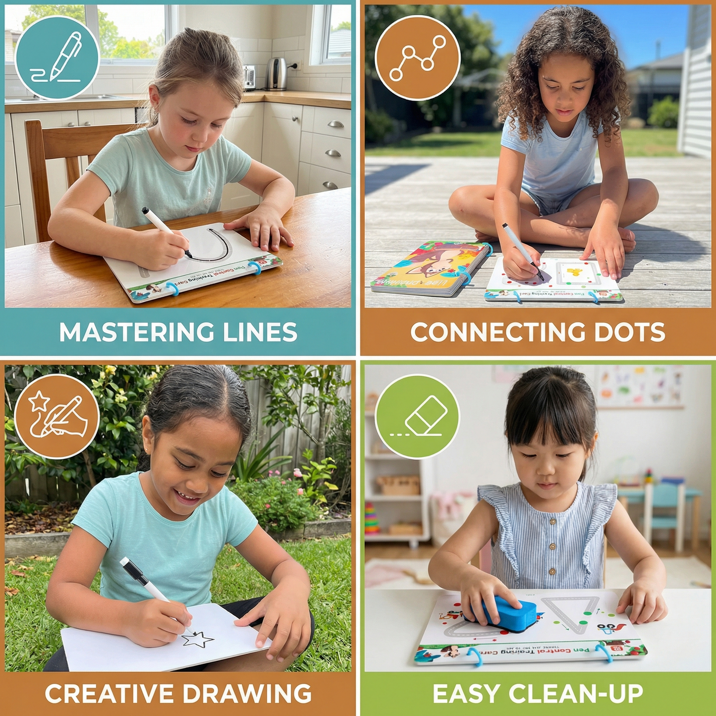 Pen Control Training Book for Children