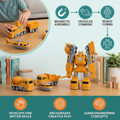 Transformer Magnetic Vehicles