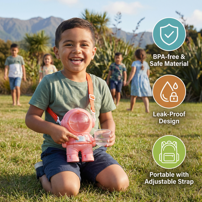 Astronaut Water Bottle for Kids