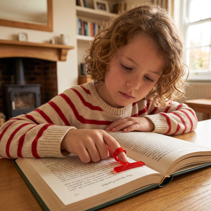 Kids’ Finger Reading Tracker – Translucent Reading Guide