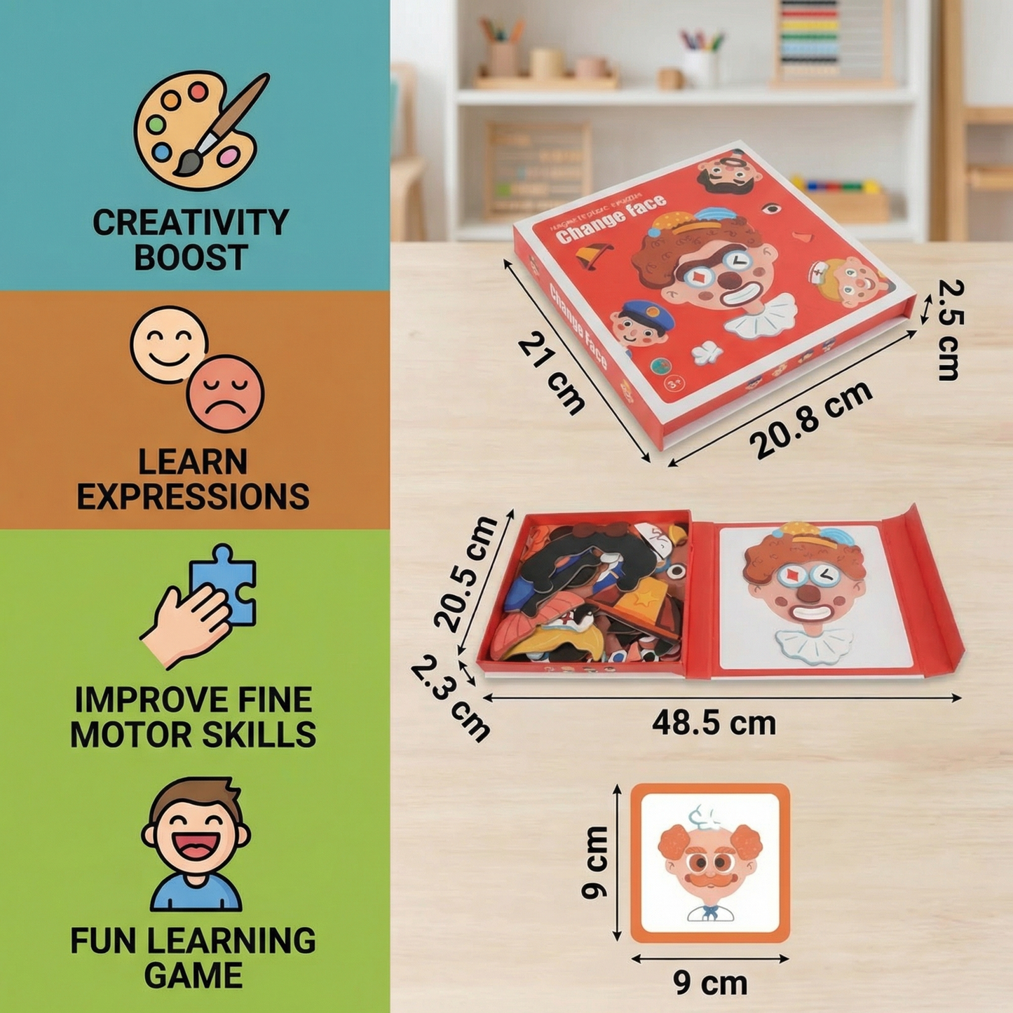 Educational Facial Expression Learning Puzzle for Children