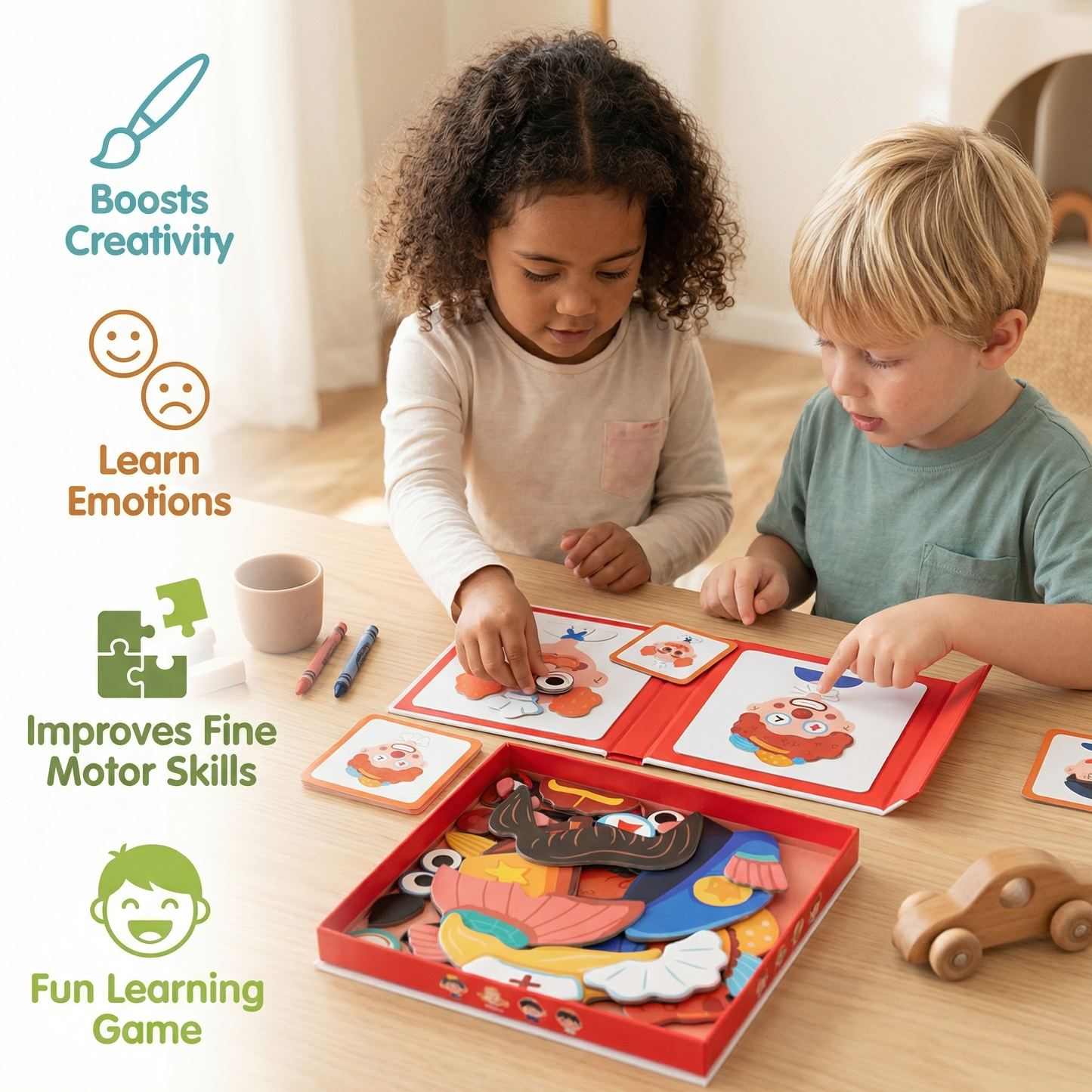 Educational Facial Expression Learning Puzzle for Children