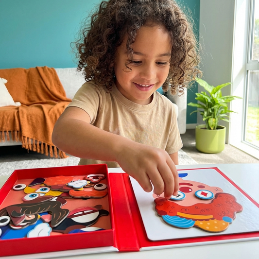 Educational Facial Expression Learning Puzzle for Children