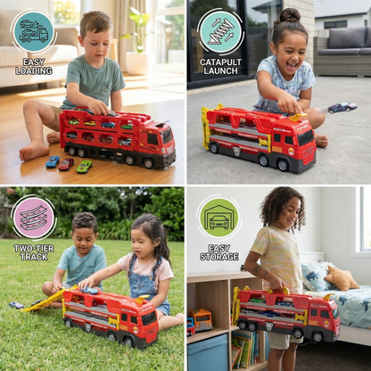Racing Track Toy Truck for Children