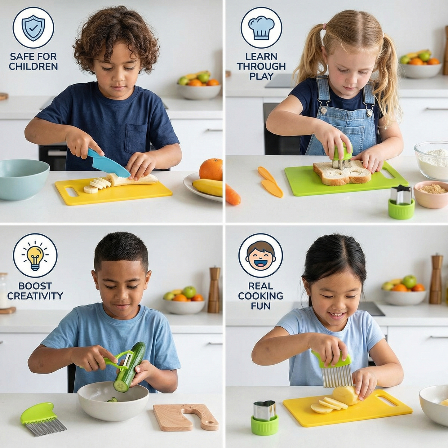 Safe Kitchen Set – For Little Gourmet Chefs