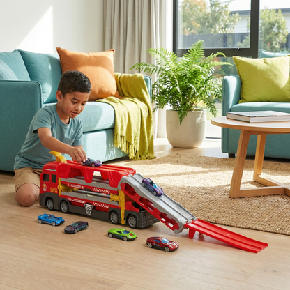 Racing Track Toy Truck for Children