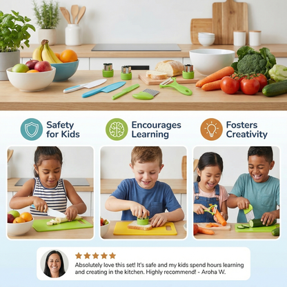 Safe Kitchen Set – For Little Gourmet Chefs