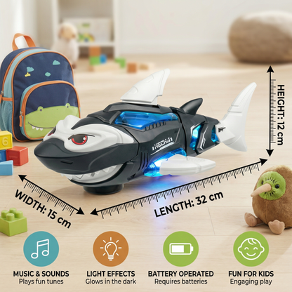 Glowing Musical Shark Kids Toy