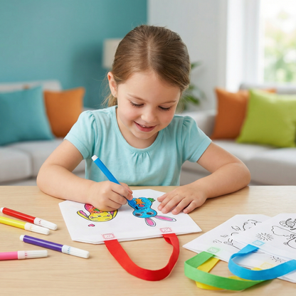 Children’s Craft and Painting Bag Set with Markers