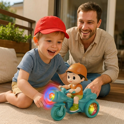 Glowing Musical Kids Stunt Roller Toy