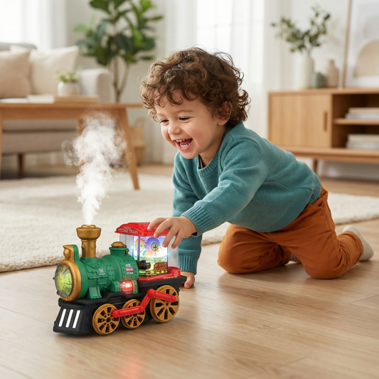 Smart Kids Steam Train with Real Steam