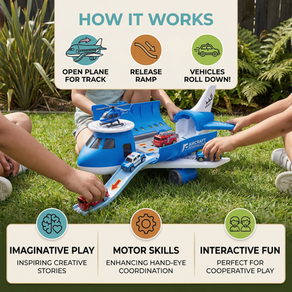 Airplane and Vehicle Play Set