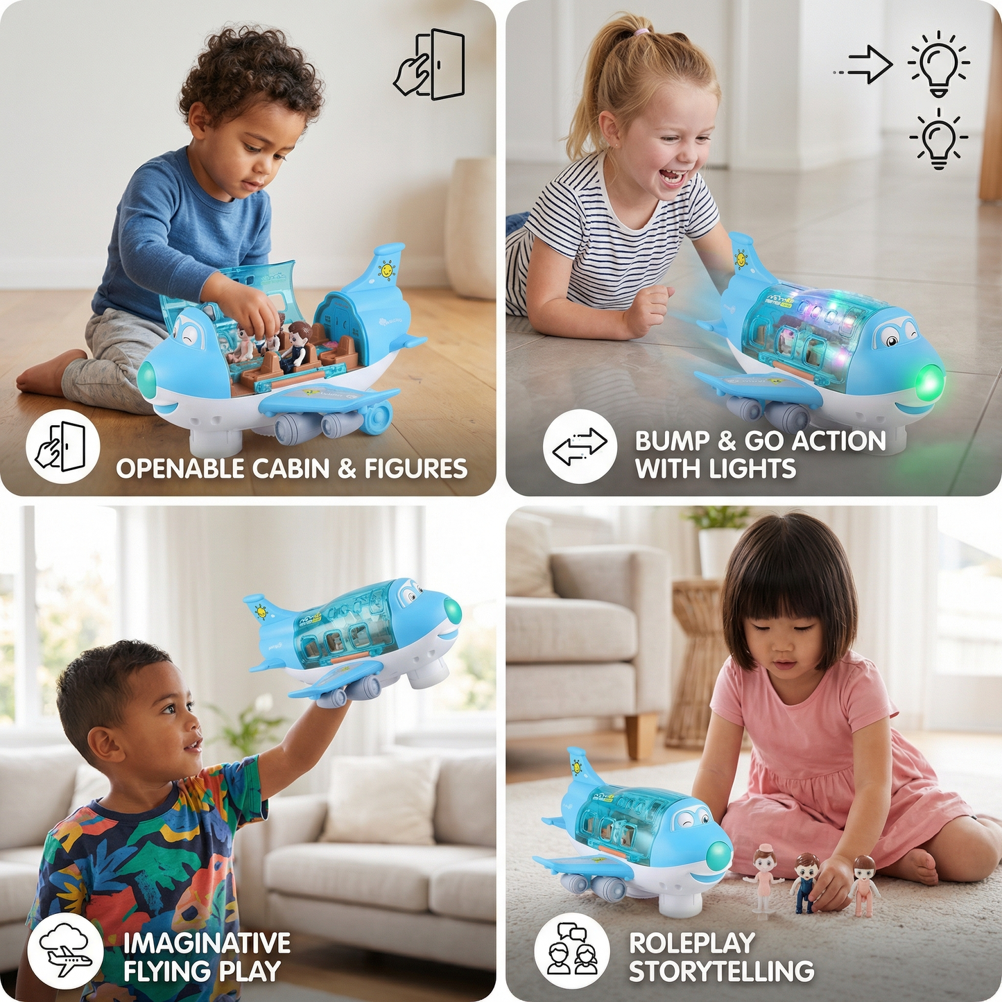 Fun & Dancing Airplane Toy