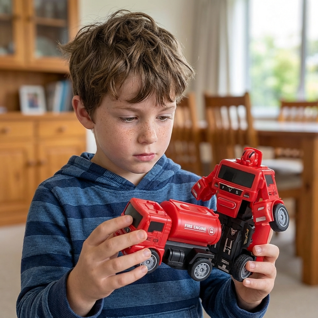 Transformer Truck Toy for Kids