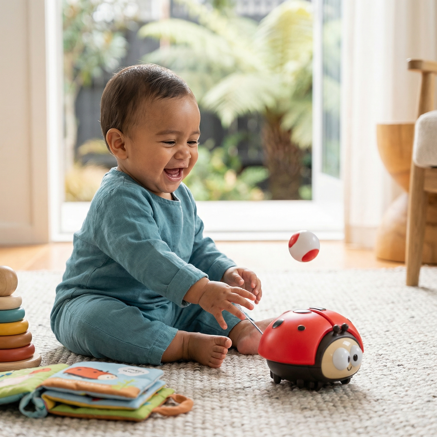 Ladybug Balloon Toy for Babies