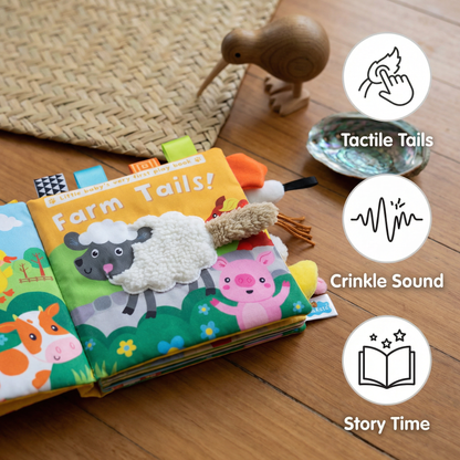 Sensory Crinkle Story Book for Toddlers