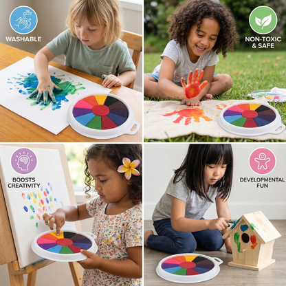 Finger Paint Drawing Set for Kids