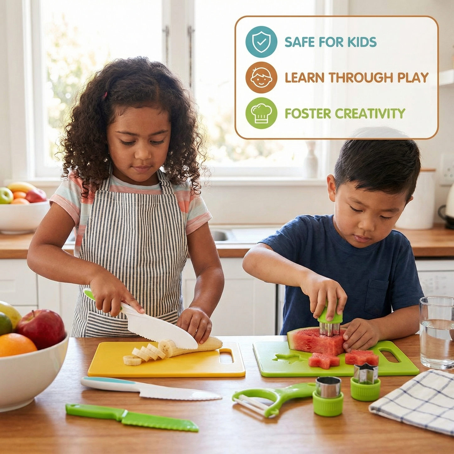 Safe Kitchen Set – For Little Gourmet Chefs