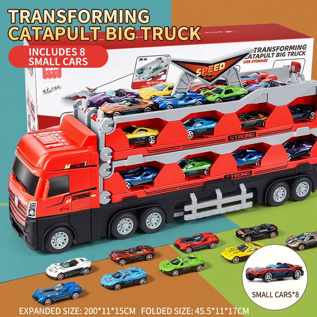 Racing Track Toy Truck for Children