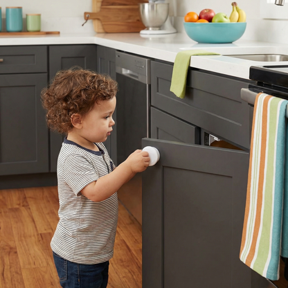 Magnetic Child Safety Cabinet and Door Set