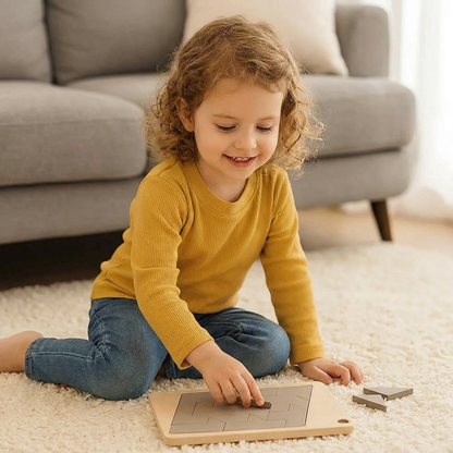 Wooden Tangram Puzzle Game