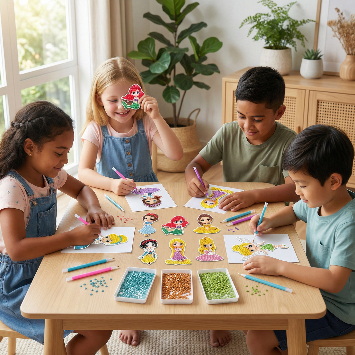 Sticker Diamond Painting for Children