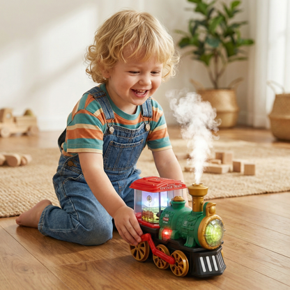 Smart Kids Steam Train with Real Steam
