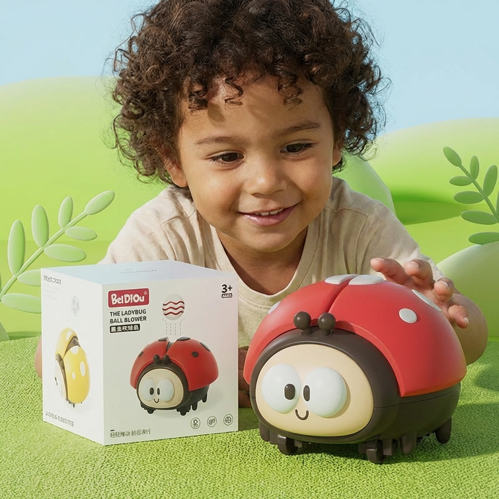 Ladybug Balloon Toy for Babies