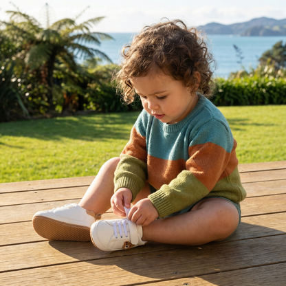 Toddler Shoes with Cute Bear Design