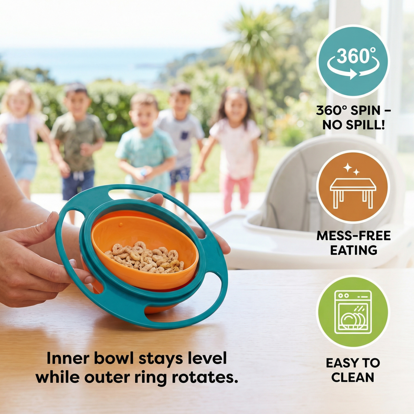Leak-Proof Baby Bowl – Mess-Free Eating