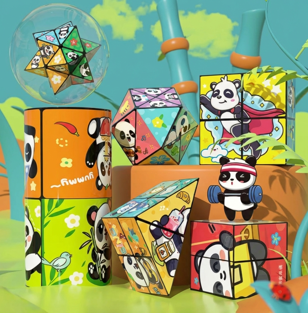 Magical Folding Cube Children’s Toy
