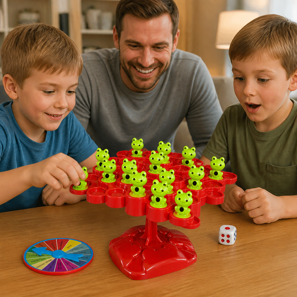 Frog Balance Board – Skill-Building Family Game