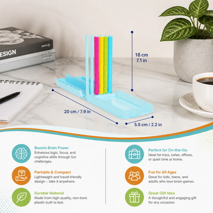Mini Color Stack Challenge – Portable Brain Training Game