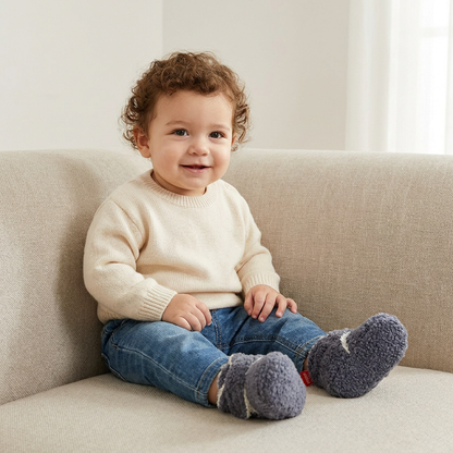 Sherpa Lined Snap Booties