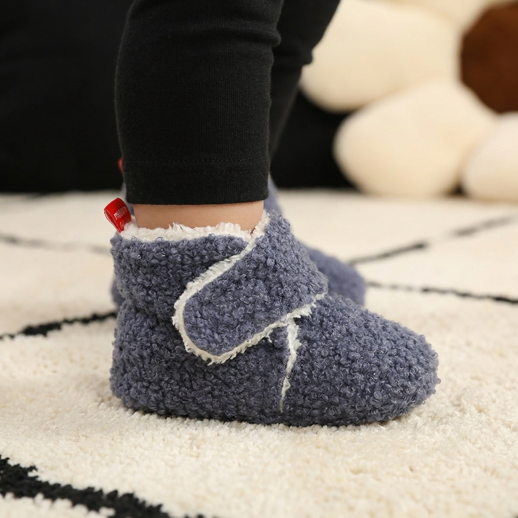 Sherpa Lined Snap Booties