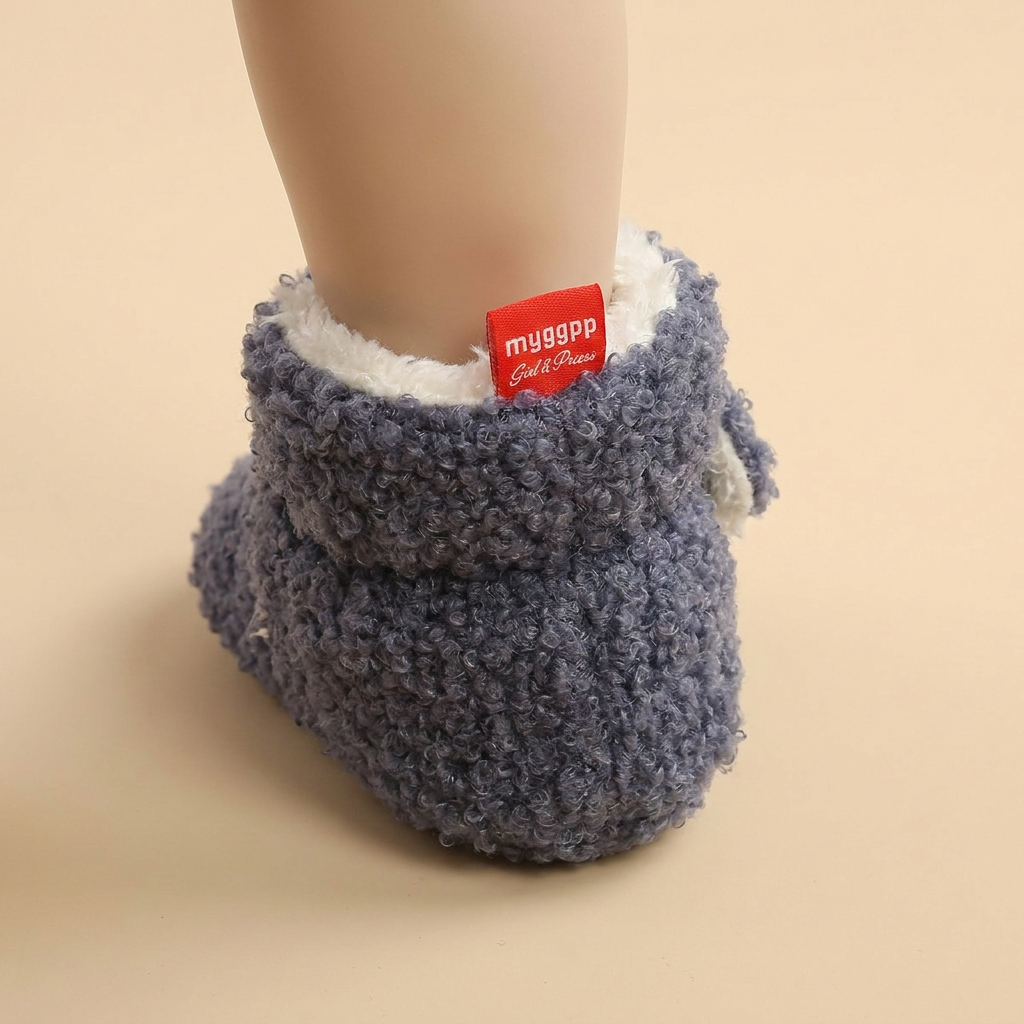 Sherpa Lined Snap Booties