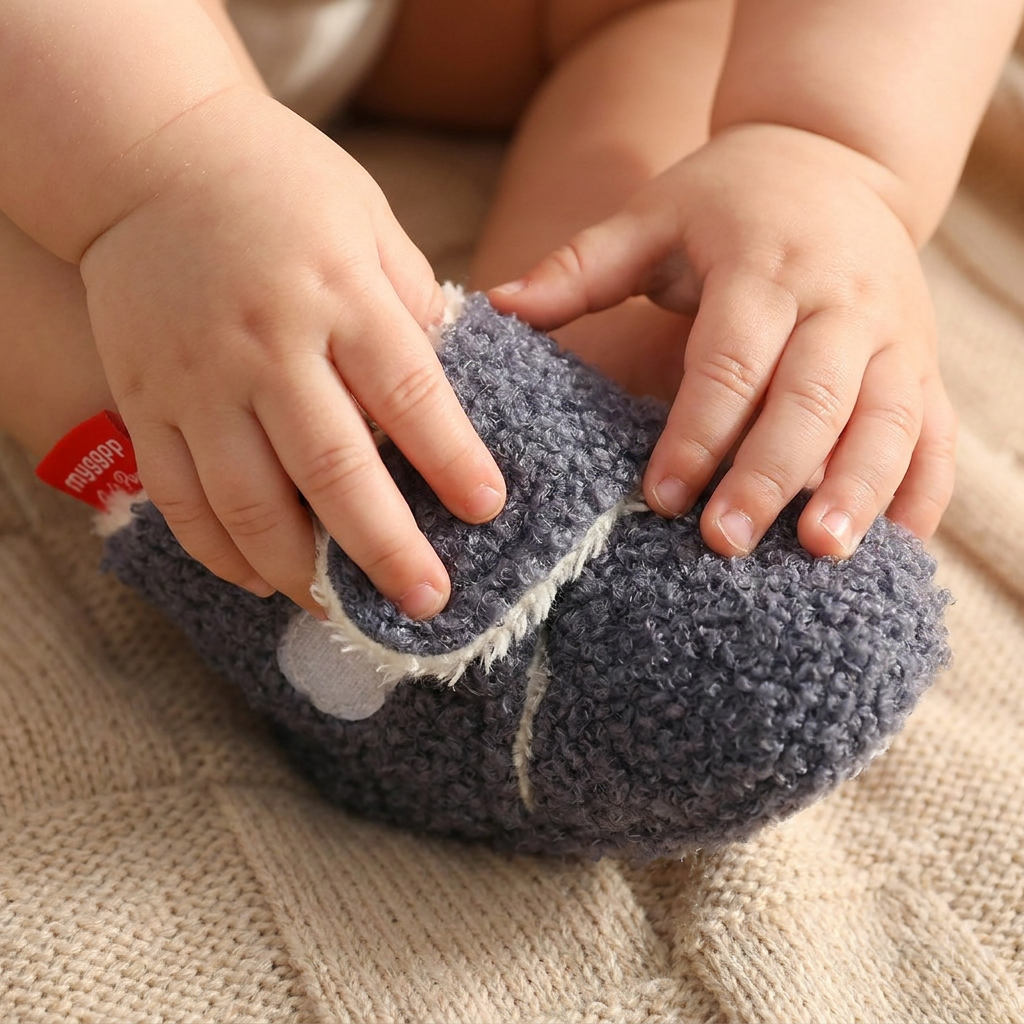 Sherpa Lined Snap Booties