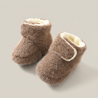 Fleece Velcro Grip Socks